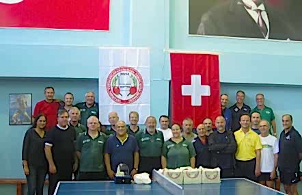 İsviçre` den Gelen İsviçre Bankası Çalışanları, İKMTSD Sporcuları İle Birlikte Masa Tenisi Oynayıp İstanbul` u Tanıma Fırsatı Buldu...