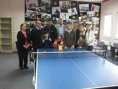 Türkiye İşitme ve Konuşma Rehabilitasyon Vakfı`na Derneğimiz Tarafından Masa Tenisi Masası Hibe Edildi...