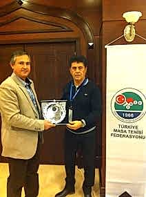 TMTF 3. Masa Tenisi Çalıştayı Sona Erdi. Derneğimiz, Engelliler Yararına Yapılan Organizasyonu Nedeniyle Ödüllendirildi..!  