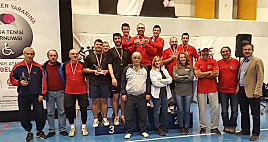 Engelliler Yararına Yapılan (BEDD) Kuruluşlar Arası Açık Masa Tenisi Turnuvası Sona Erdi. Erkeklerde ÇEMTAŞ, Kadınlarda BÖHLER UDDEHOLM Takımları Şampiyon Oldu...!.