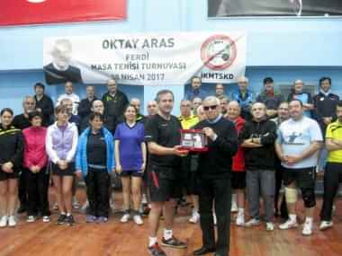 İKMTSKD 2016-2017  Sezonu `Oktay ARAS` Ferdi Turnuvası Sona Erdi. Tek Erkeklerde Ahmet SÖZMEN, Tek Kadınlarda Serpil PINAR Şampiyon Oldu...!   