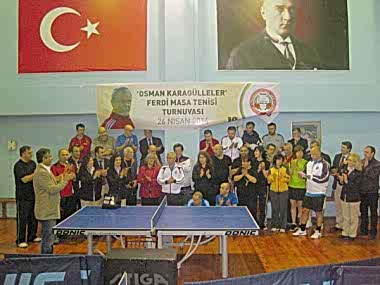 İKMTSD 2013-2014 Sezonu `Osman KARAGÜLLELER` Ferdi Masa Tenisi Turnuvası Sona Erdi. Tek Erkeklerde Mustafa AKAR, Tek Kadınlarda Şerife SUVAY Şampiyon Oldu...!