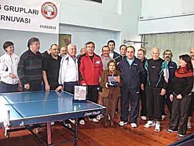 İKMTSD 2012-2013 ` Işık ERIŞIK` Yaş Gurupları Masa Tenisi Turnuvası Değerli Büyüğümüz Sn. Işık ERIŞIK Adına Yapıldı...!