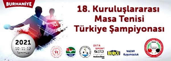 Kuruluşlararası Masa Tenisi Türkiye Şampiyonası Duyuru...!