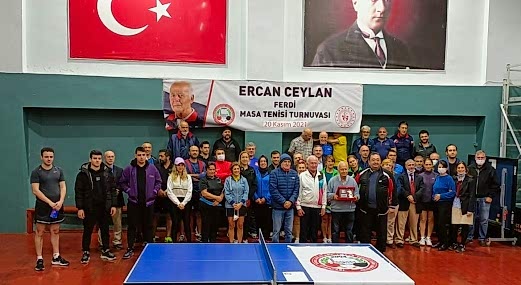 İKMTSKD  `Ercan CEYLAN` Ferdi Masa Tenisi Turnuvası Sona Erdi. Özkan TAŞ ve Serpil PINAR Şampiyon Oldular...!  