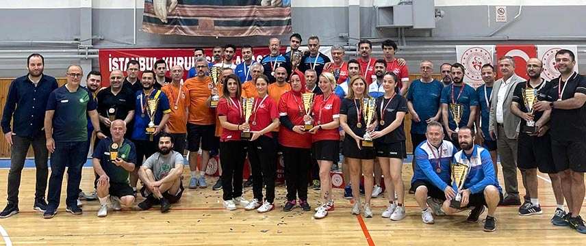 İstanbul Kuruluşlararası Masa Tenisi Lig Müsabakaları Sona Erdi..!