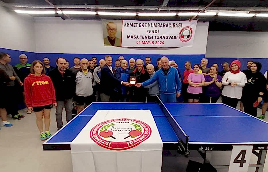 İKMTSK  `Ahmet Eke KUMBARACIBAŞI` Ferdi Masa Tenisi Turnuvası Sona Erdi...!