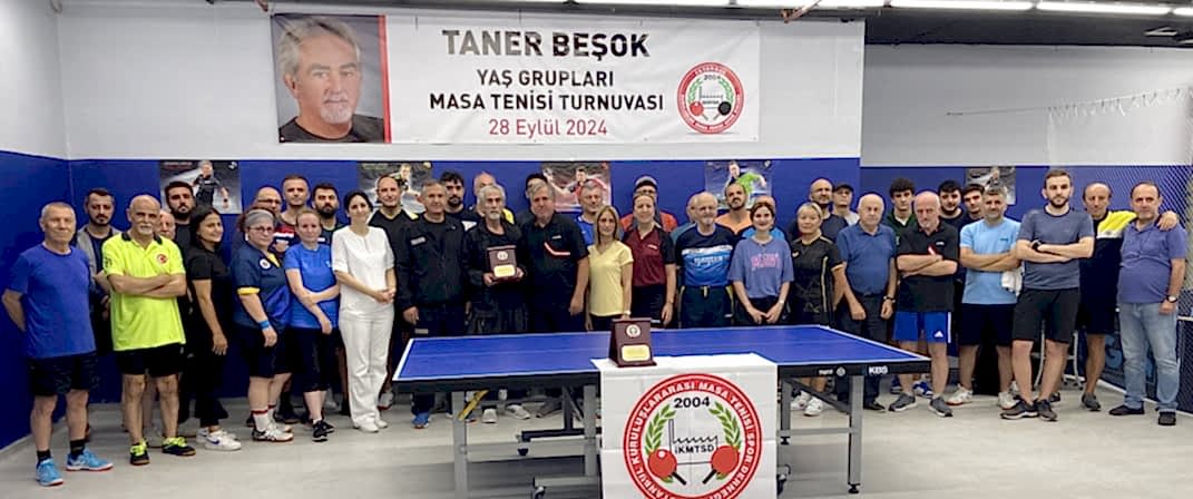 İKMTSK `Taner BEŞOK` Yaş Grupları Masa Tenisi Turnuvası Sona Erdi.