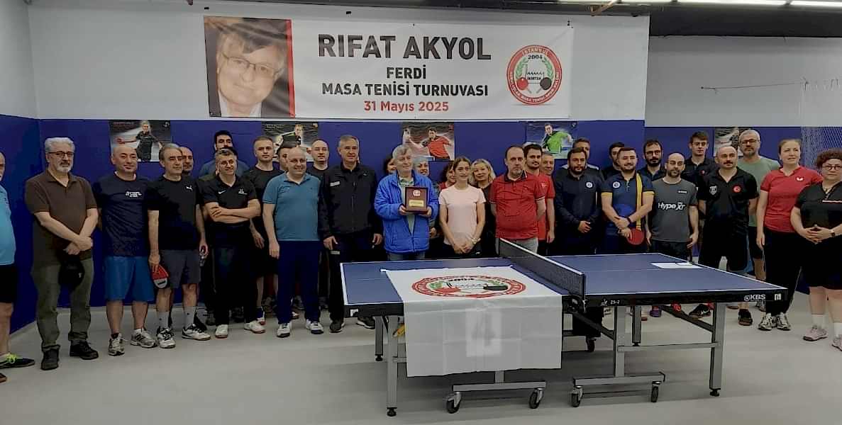 İKMTSK  `Rıfat Akyol` Ferdi Masa Tenisi Turnuvası Sona Erdi...!